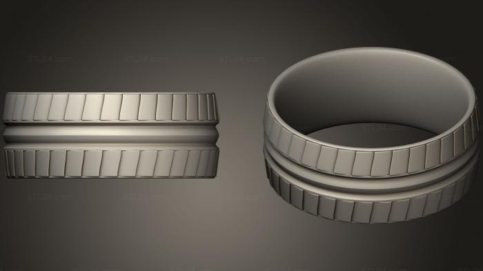 Ювелирные перстни и кольца (Кольцо 159, JVLRP_0641) 3D модель для ЧПУ станка